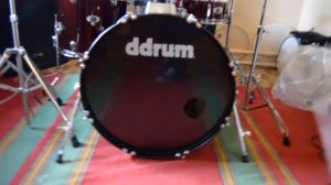 Звук ударки Ddrum D2 после сборки