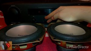 Philips FWB- MC 70 Woofer s Free air test