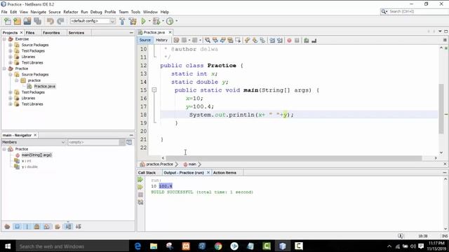 Object Oriented Programming Class Declaration in Java