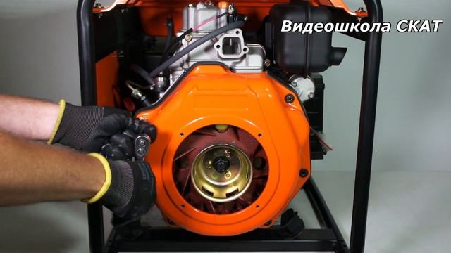 Замена кожуха маховика на генераторе дизельном смотреть онлайн