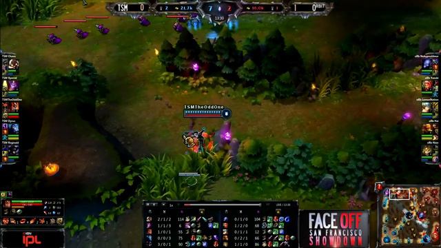 TSM vs Orbit - Game 2 - IPL Face Off - League of Legends смотреть онлайн