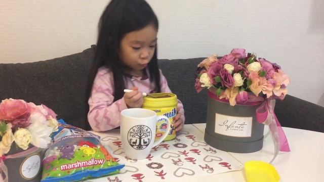 Готовим какао с маршмеллоу. смотреть онлайн