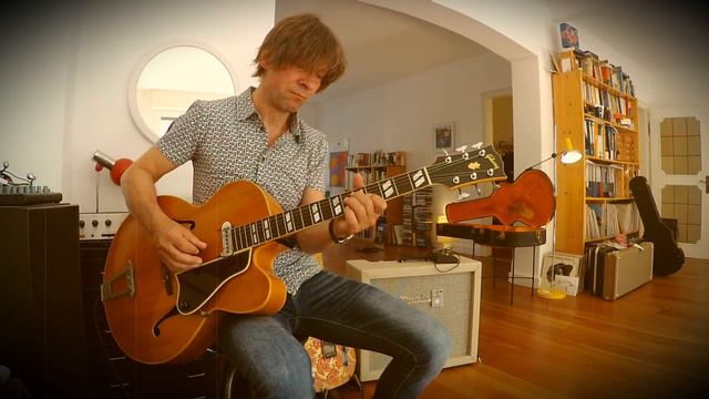 1957 Gibson L-7 C, blonde inkl. D'Armond Pickup смотреть онлайн