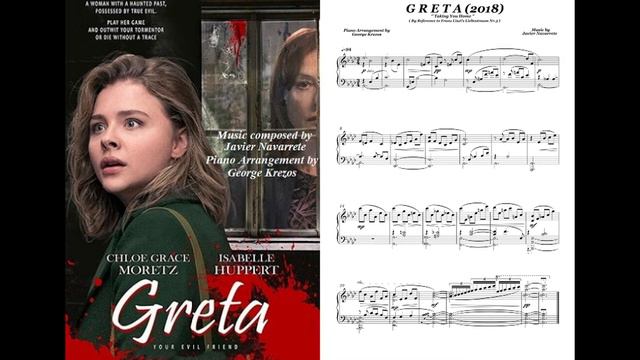 GRETA (2018) Taking You Home - Javier Navarrete (Piano Sheet Music) смотреть онлайн