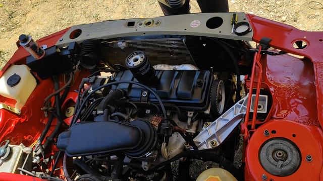 Peugeot 205 PT-8 ( engine FIRST START after the repair ) смотреть онлайн