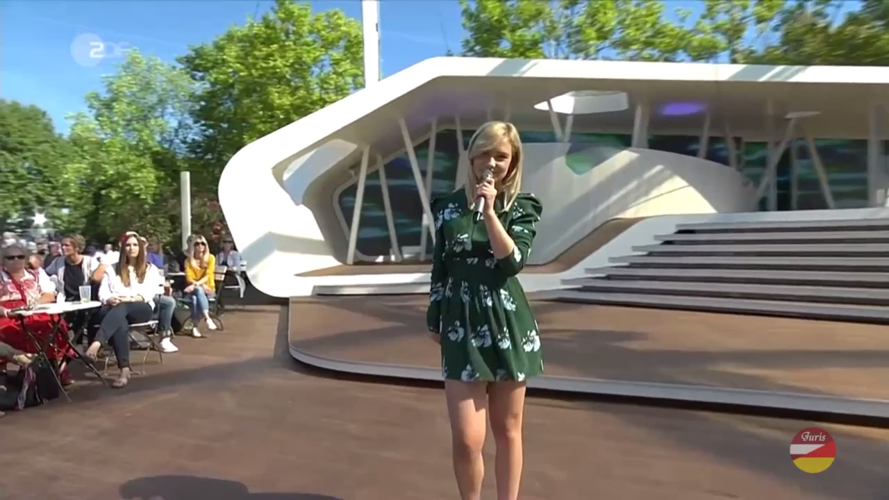 Marie Wegener «Der, der mein Herz versteht» (ZDF-Fernsehgarten 16.09.2018) смотреть онлайн