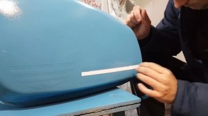 Крашу мотоцикл ИЖ по видео урокам: Часть 2. Покраска в два цвета и обсуждение ошибок