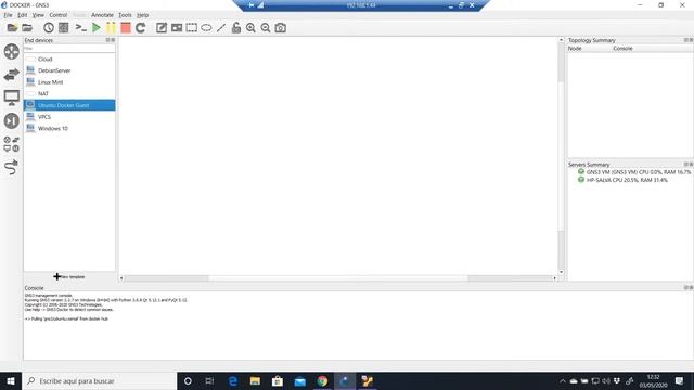TUTORIAL de GNS3. Añadir y usar DOCKER CONTAINERS desde el marketplace de GNS3 смотреть онлайн