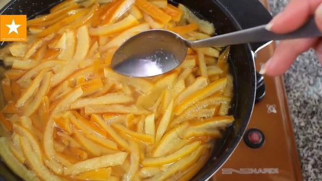 ЦУКАТЫ ИЗ АПЕЛЬСИНОВЫХ КОРОК - рецепт от Мармеладной Лисицы. Варенье из апельсиновых корок смотреть онлайн