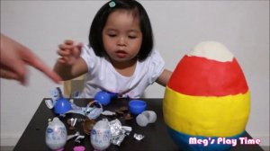 Frozen Surprise Egg Zaini Chocolate Egg Surprise Huge Surprise Egg