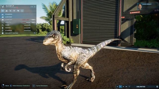Dino Tracker Velociraptors - New Cosmetic - Jurassic World Evolution 2 Modding смотреть онлайн