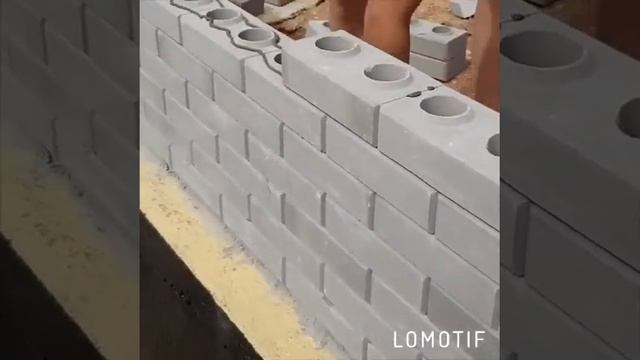 Укладка кирпича лего своими руками ЭРМИКС