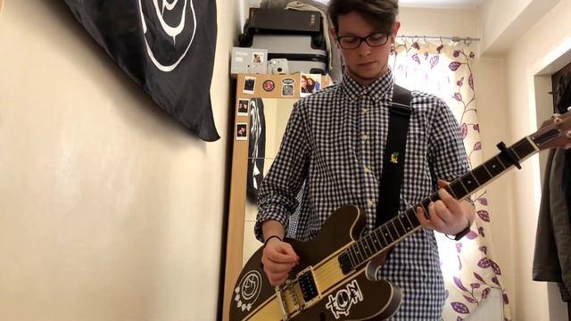 Blink 182 - Violence AOL SESSION GUITAR COVER смотреть онлайн