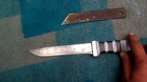 как и из чего сделать хороший нож
