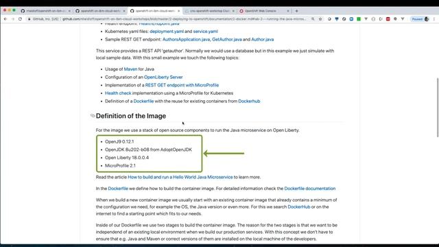 Lab 2 - Running the Java microservice locally -- Deploying to OpenShift on IBM Cloud смотреть онлайн