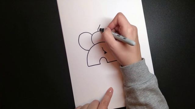 Как ОЧЕНЬ ЛЕГКО нарисовать СЛОНА простые рисунки для детей смотреть онлайн