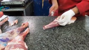 Ярочка. Разделка барана 6-7 месяцев на отрубы.