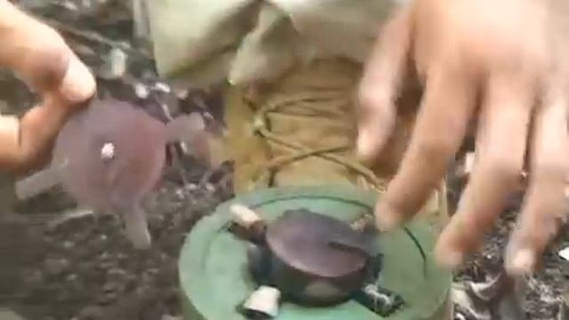 Разминирование мины