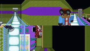 Security Guard VISION at Freddy's Pizzaplex in Minecraft 360 VR!