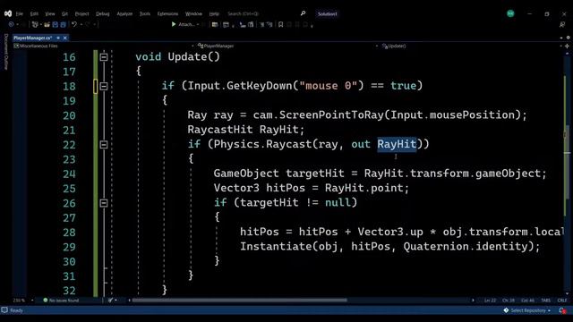Unity - Spawn GameObjects at mouse position (2022 UPDATED)
