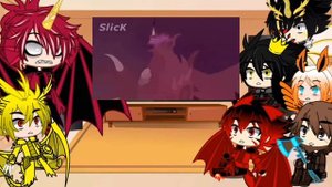 ✨?Godzilla y sus Amigos Reaccionan?✨: ?Destoroyah Slick vs Destoroyah Omega Raptr?