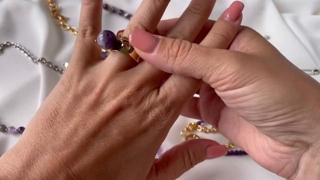 АМЕТИСТ / УКРАШЕНИЯ С АМЕСТИСТОМ. Натуральные камни