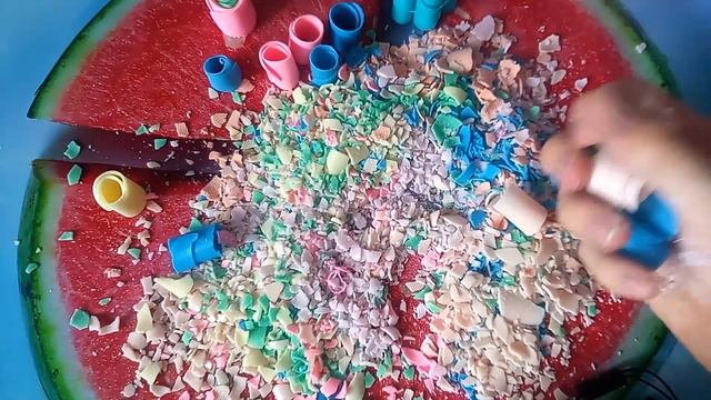 Хрустим завитушками из мыла АСМР/ASMR🌼 звук просохшего мыла смотреть онлайн