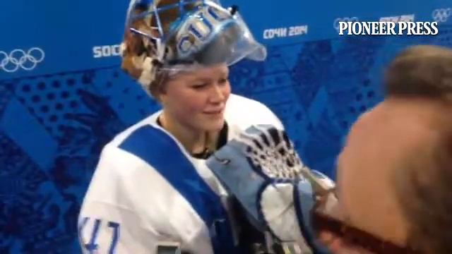 Finland goalie ex-Gopher Noora Raty talks about Team USA's strengths and her 40-save performance in смотреть онлайн