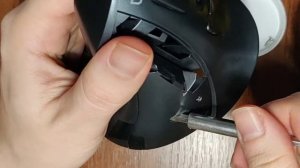 Разбираем вертикальную мышь Delux M618 BU Замена колёсика