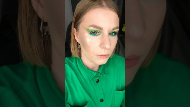 Green makeup #music #remix #beats #trending #makeup #косметика #new #euphoria #song