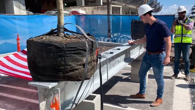 Icon Marina Village WPB 4K - The Related Group - Ceco - Top Off - Concrete - Drone смотреть онлайн