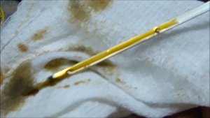 Как проверить уровень масла ДВС в автомобиле Тойота Приус 10, 11