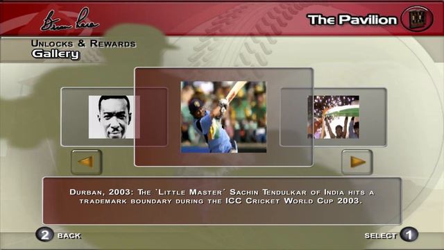 Brian Lara International Cricket 2005 - Real Names / Faces