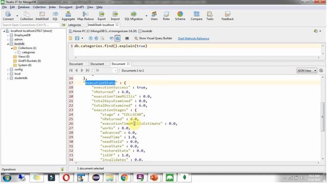 How to use the explain() method and parameter options in MongoDB | MongoDB Tutorial for Beginners