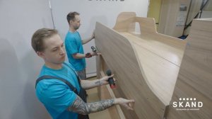 Видеоинструкция по сборке кровати-чердака (короткая версия)