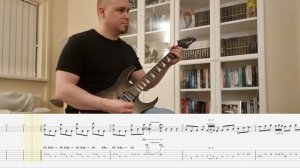 Gary Moore - Over the Hills and Far Away (guitar solo with tab)