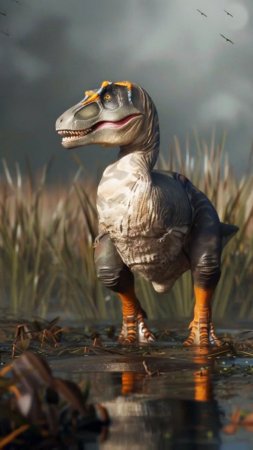 Утка-Тираннозавра. Доисторическое чудовище. 🦆🦕
