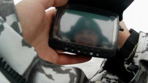 Подводная камера ViewEye в работе. Тест. Сенеж. 13.02.23