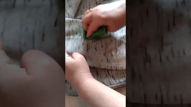 Салфетка для посуды Greenway. Убираем пятно от свеклы. смотреть онлайн