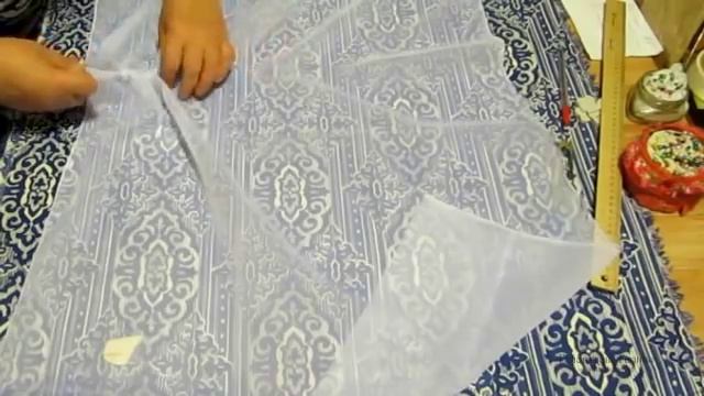 ✂✂ Как изготовить японские панели своими руками/ Японские шторы своими руками ✂✂