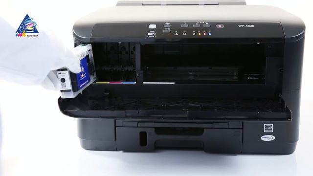 Установка ПЗК на принтер Epson WorkForce Pro WP-4025DW смотреть онлайн