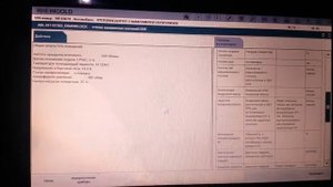 Общие параметры измерений,системы подачи воздуха,регулировки в топливной магистрали в Rheingold...