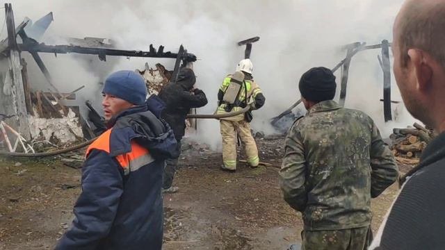 Пожар д.Игубаево Кугарчинский район Башкортостан, где пожар