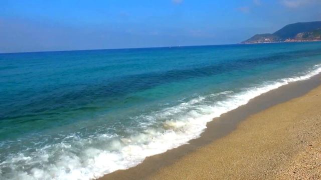 Пляж Клеопатры в Алании Звуки моря Kleopatra RELAX Cleopatra beach Alanya Sounds of the sea सागरतट