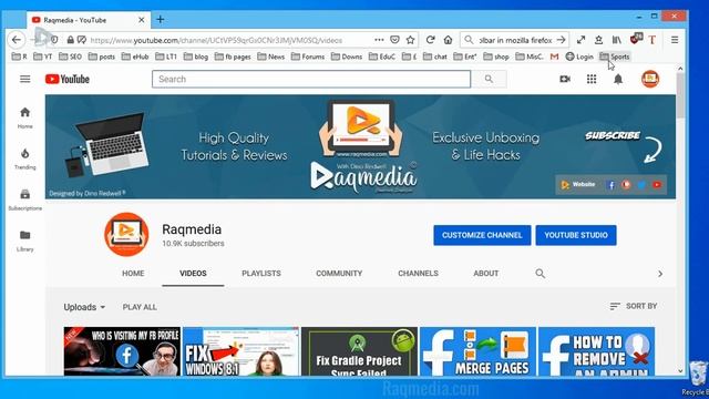 How to Add Bookmark Toolbar in Mozilla Firefox смотреть онлайн
