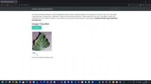 Tomato Leaf Disease Prediction CNN Python Flask Project