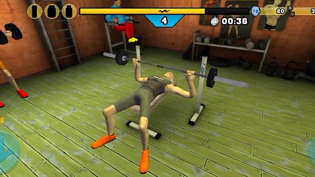 играю в Fitness Gym | апнул 3 уровень #games смотреть онлайн