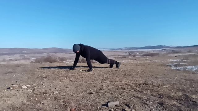 ОТЖИМАНИЯ НА СВЕЖЕМ ВОЗДУХЕ ДУБЛЬ 2