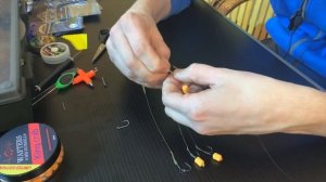 Простой и самый дешевый карповый поводок.