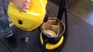 Неубиваемый хозяйственный пылесос Wd 3 Karcher